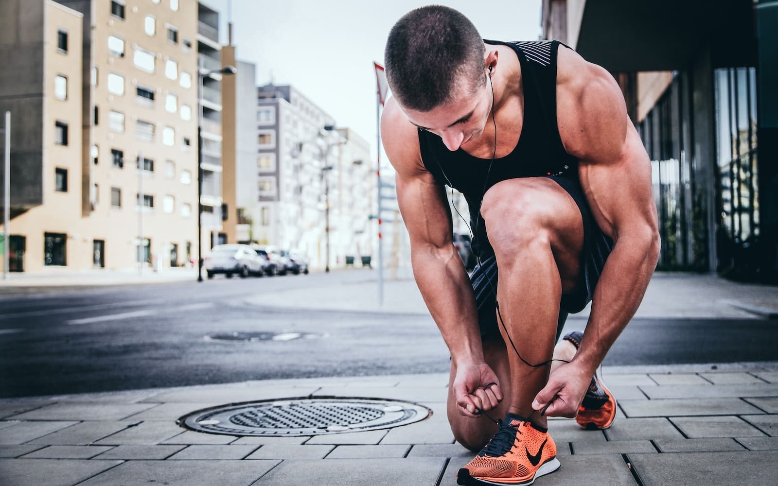 Men's Health Week 2023: man tying his shoes