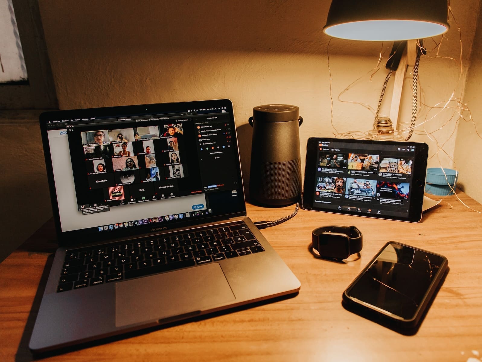 A Digital Transformation : black and silver laptop computer on brown wooden table