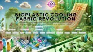 Bioplastic cooling fabric, Radiative sky cooling, Sustainable cooling solutions