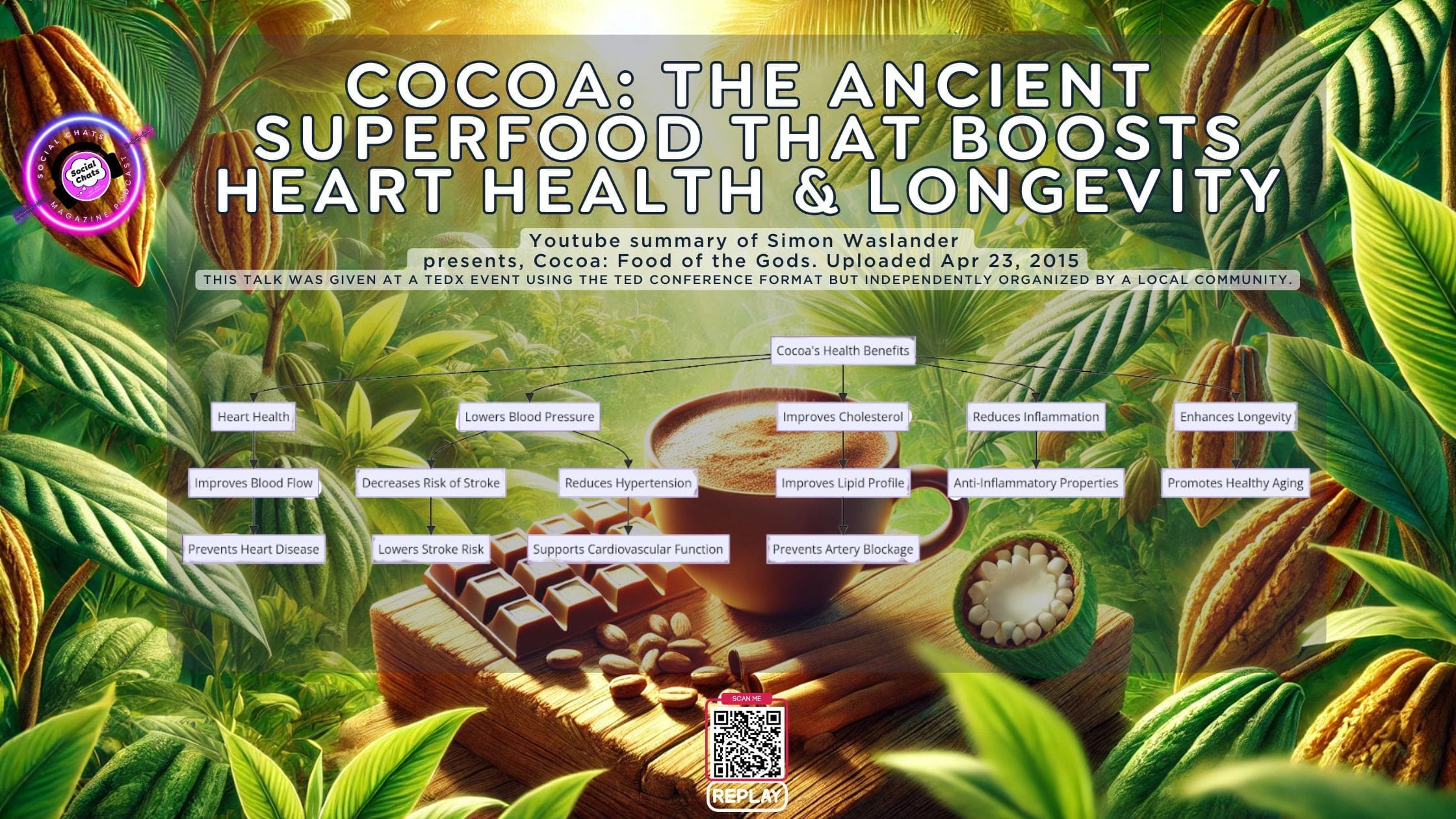 Cocoa Superfood, Heart Health, Longevity. Cocoa: The Ancient Superfood That Boosts Heart Health and Longevity